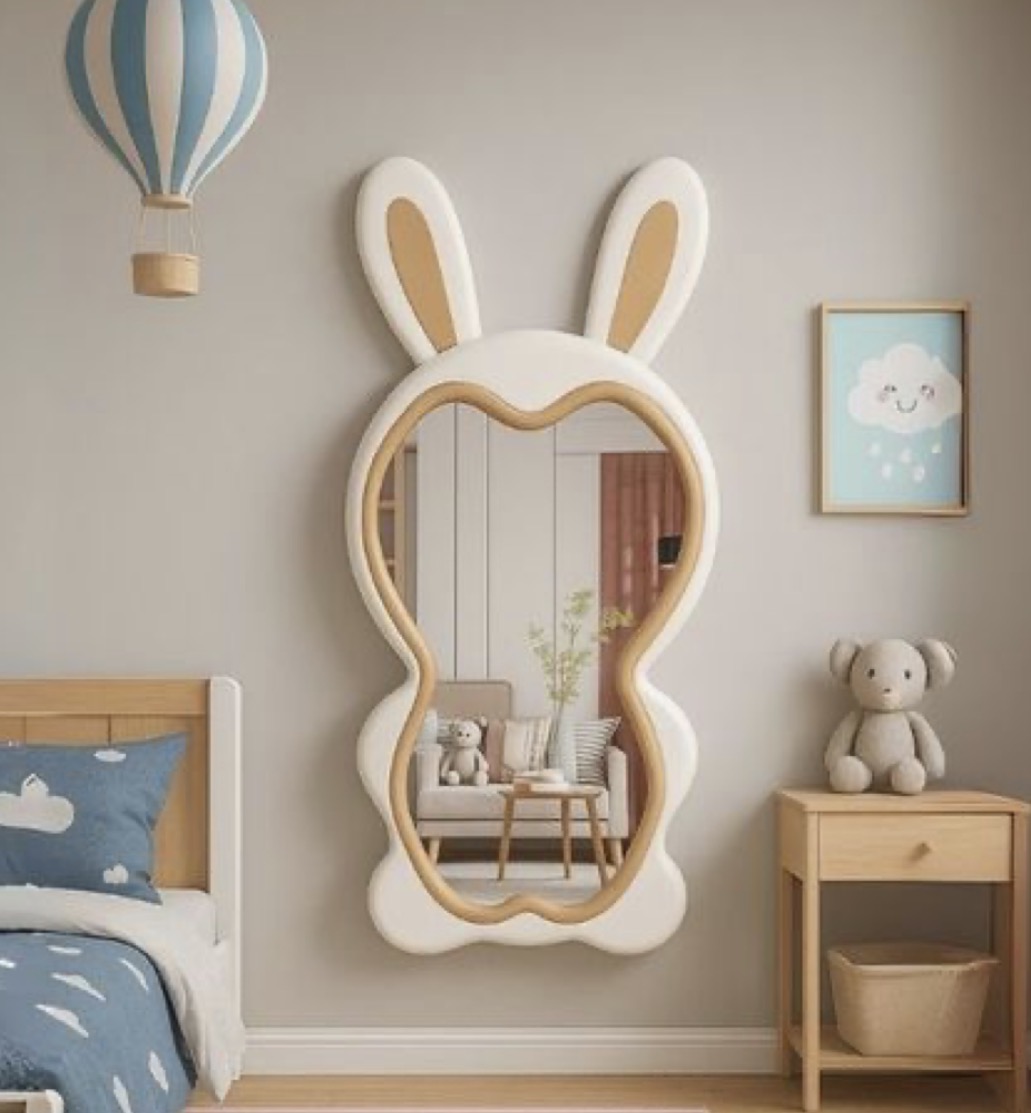 Espejo para el hogar - Amarillo